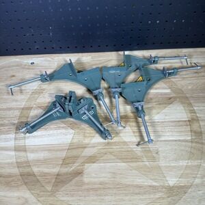 Lot of Four Vintage Craftsman USA Corner Clamps (3) 9-6666 & (1) 9-6661